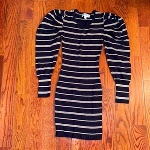 Say What? Dress with puff shoulder sleeves